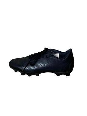 Adidas Youth Soccer Cleats 4Y Black Unisex Football Boots Firm Ground Molded